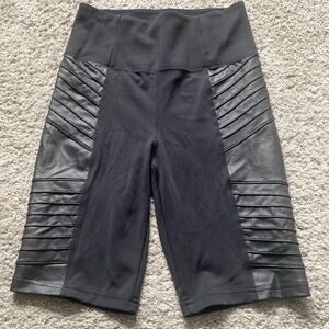 ATHLETA Delancey Gleam Moto Shorts